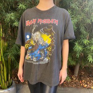 Iron Maiden Heavy Metal Original Vintage Tee